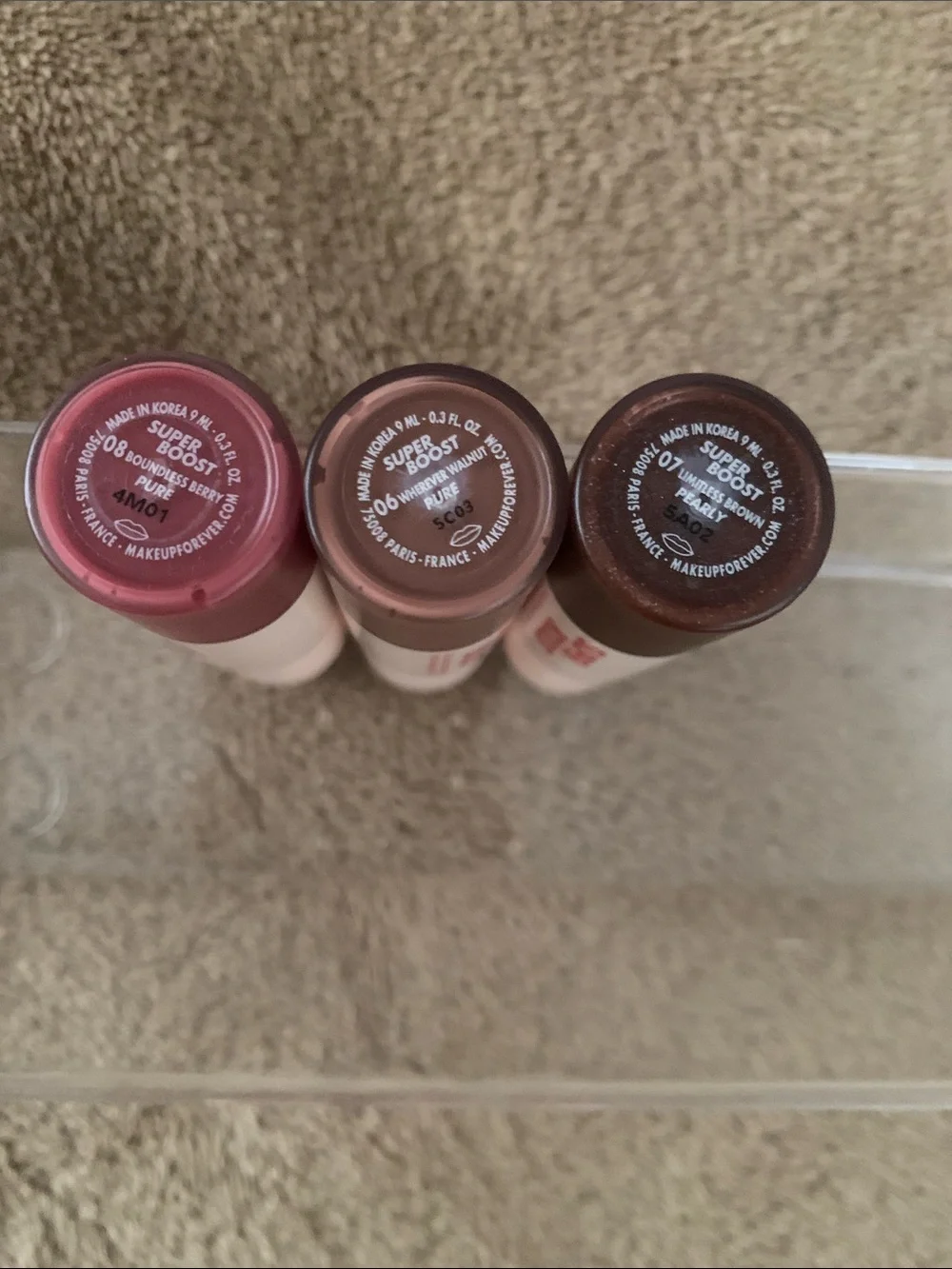 Makeup Forever once as